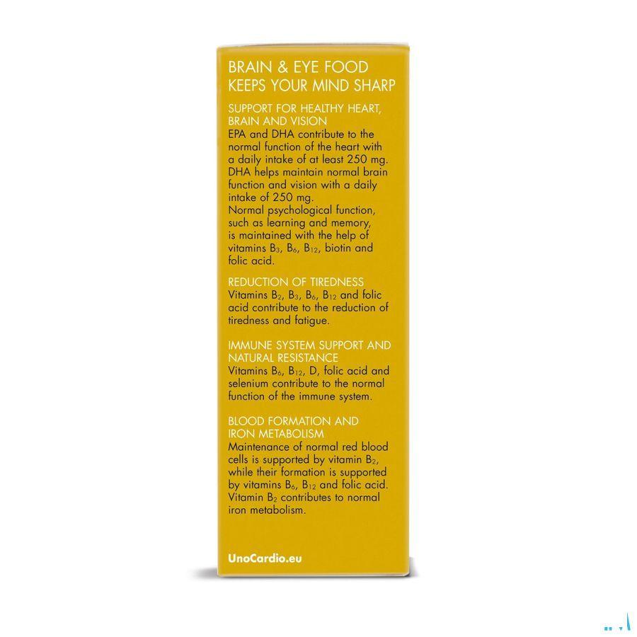 Unocardio Active Mind + Vision Complex Softgels 30