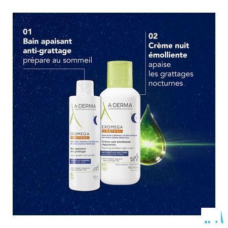 Aderma Exomega Control Herst. Emol. Nacht Cr 200 ml