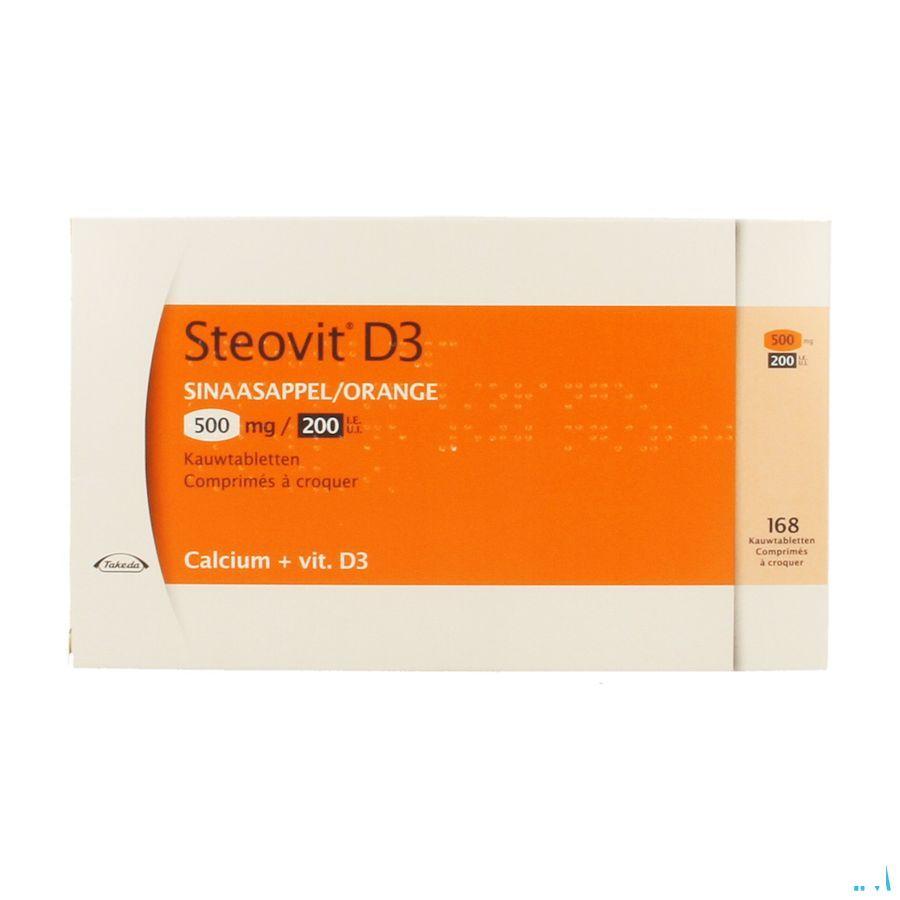 Steovit D3 500 mg/200IETabletten 168