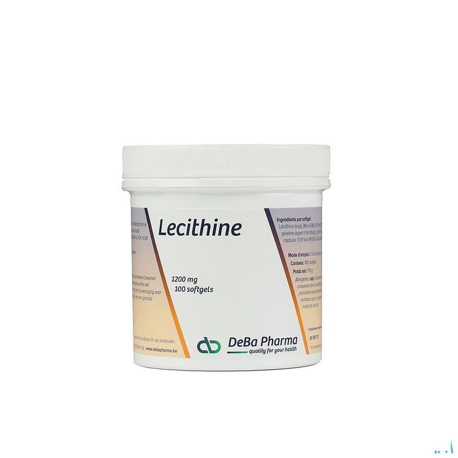 Lecithine Capsule 100x1200 mg  -  Deba Pharma