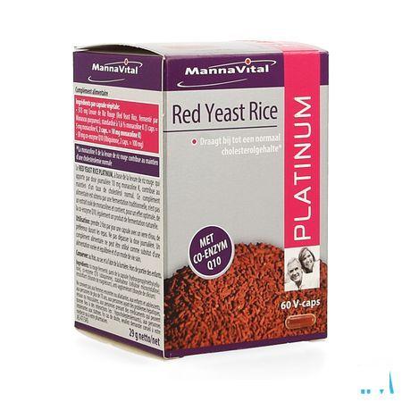 Mannavital Red Yeast Rice Platinium V-Capsule 60