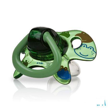Nuby Geoac Orthodontische Fopspeen - 6-18m  -  New Valmar