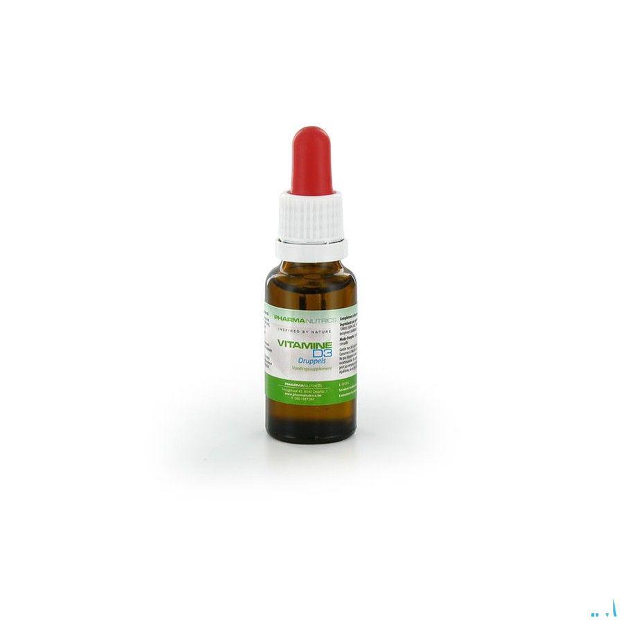 Vitamine D3 Druppels 20 ml Pharmanutrics