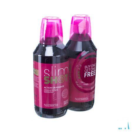 Slimshot Action Drainante 2x500 ml  -  Nutrisante