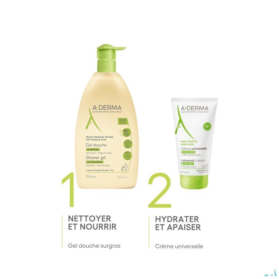 Aderma Douchegel Overvet 500 ml  -  Aderma