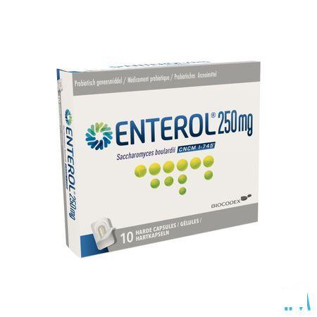 Enterol 250 mg Capsule Harde Dur sans blister 10x250 mg