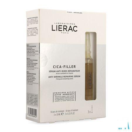 Lierac Cica Filler Serum Anti rimpel Herst.amp 3x10 ml