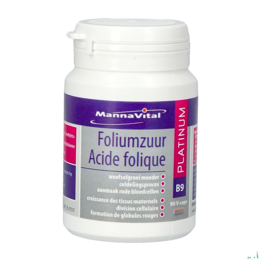 Mannavital Foliumzuur Platinum