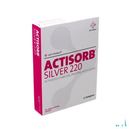 Actisorb Silver 220 Cp 9,5x 6,5cm 10 Mas065de  -  Gd Medical