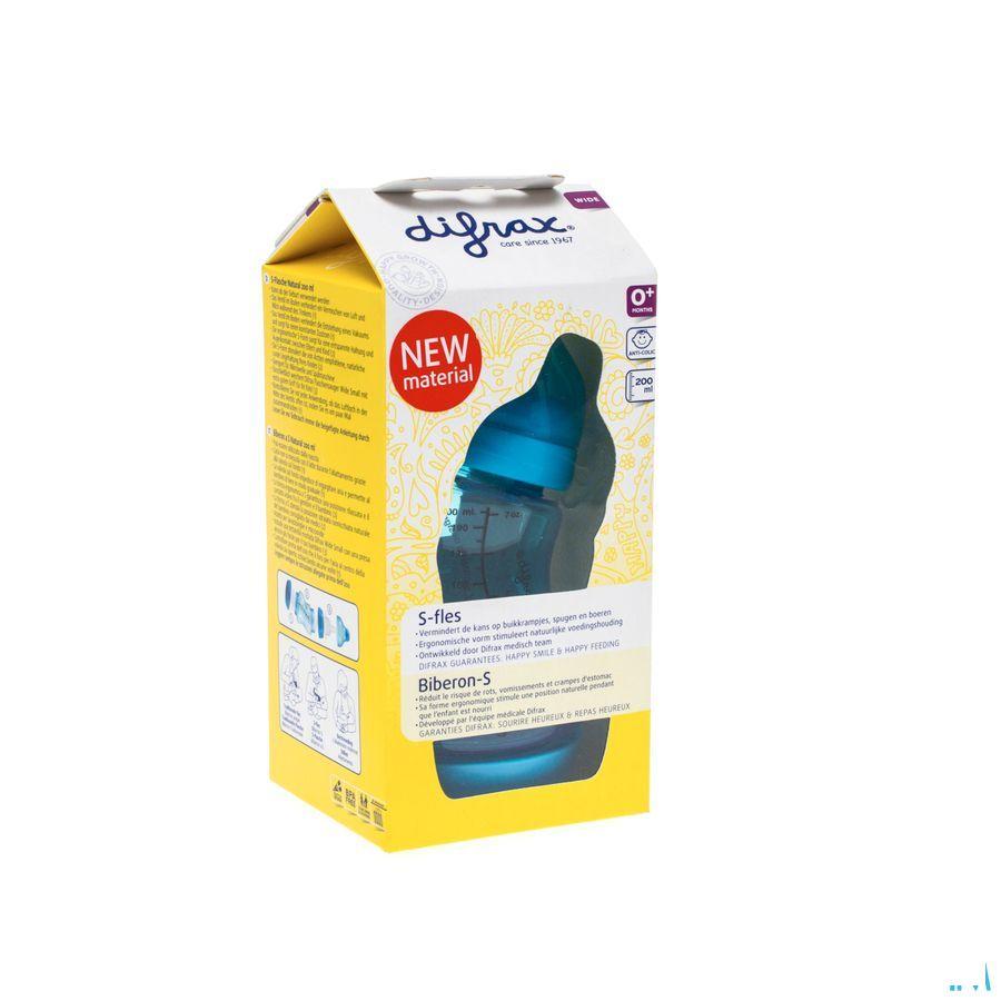 Difrax Biberon-S Wide Boy 200 ml