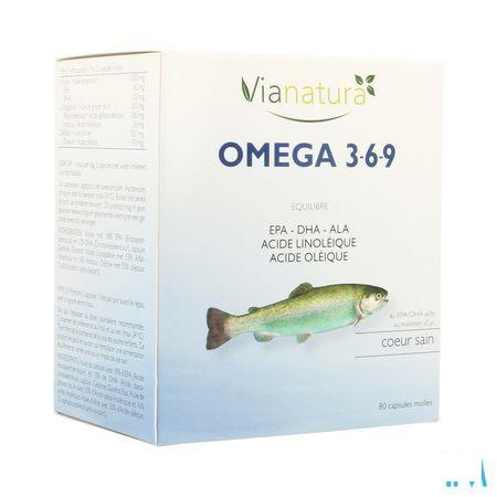 Via Natura Omega 3-6-9 SoftCapsule 80  -  Ocebio