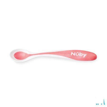 Nuby Warmtegevoelige Lepel Met Zachte Rand - 2stk 3m +   -  New Valmar