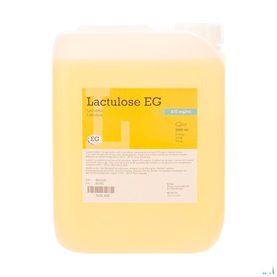 Lactulose EG Sirop 670 mg/ml 5000 ml  -  EG