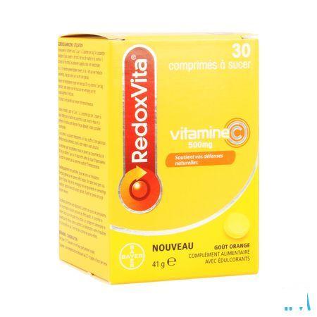 Redoxvita 500 mg Sinaas Zuigtabl 30