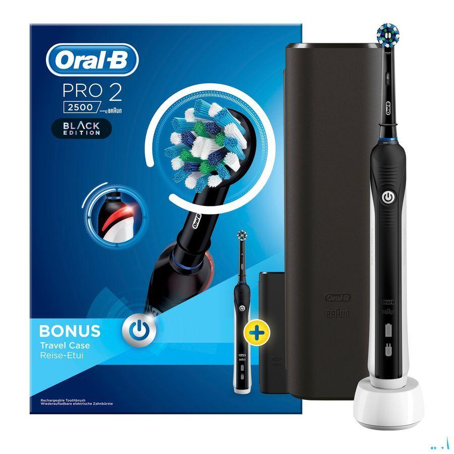 Oral B Pro 2500 Cross Action Black