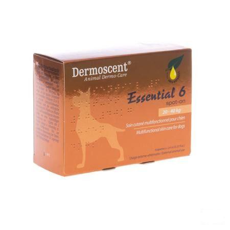 Essential 6 Spot-on Chien 20-40kg et 4x2,4 ml 