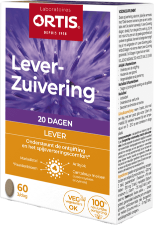 Ortis Methoddraine Zuiverend Lever Tabletten 4x15  -  Ortis