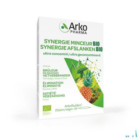 Arkofluide Synergie Minceur Bio Ampoule 20  -  Arkopharma