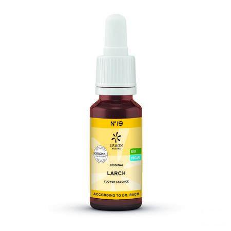 Bachbloesem Bio Nr 19 Larch 20 ml  -  Eureka Pharma