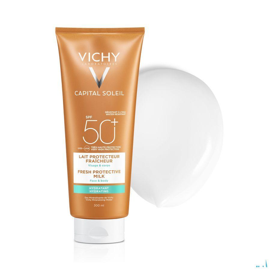Vichy Cap Solution Ip50 + Lait Corps 300 ml  -  Vichy