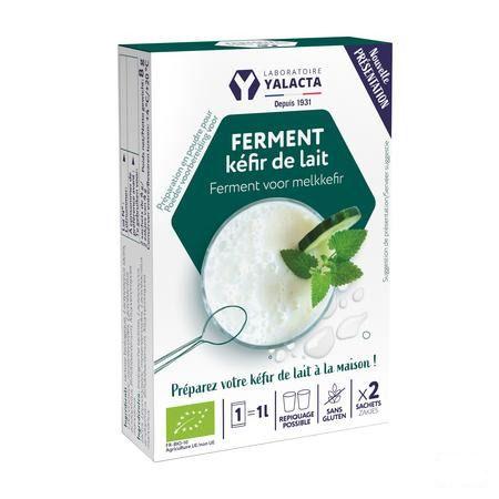 Yalacta Ferment Kefir Lait Bio 2X4G