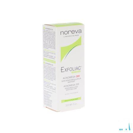 Exfoliac Acnomega 200 Creme Tube 30 ml  -  Noreva Led