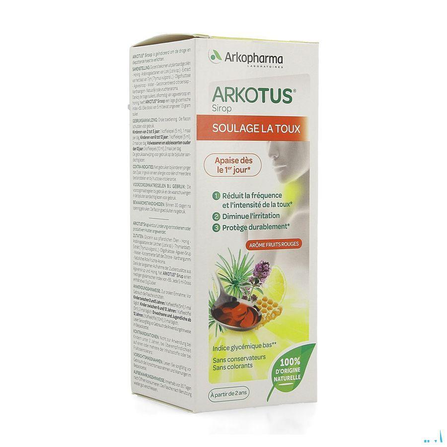 Arkotus Sirop Toux Seche Productive 140 ml  -  Arkopharma