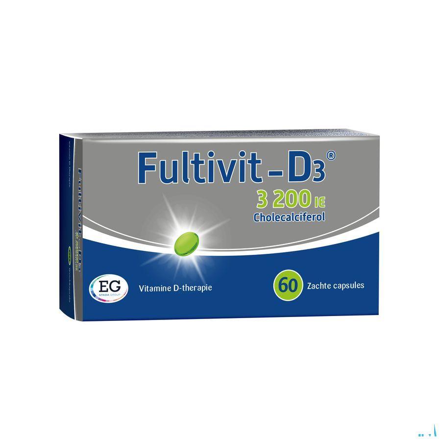 Fultivit-d3 3200IECapsule Zacht 60  -  EG