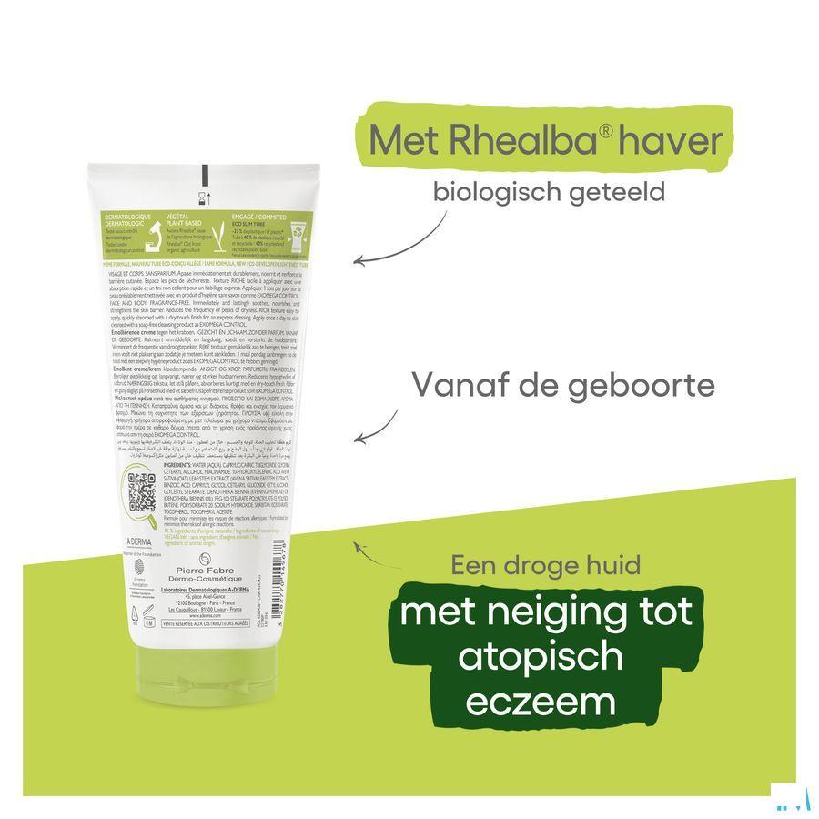 Aderma Exomega Control Emol. Creme 200 ml  -  Aderma