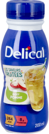 Delical Fruitdrink Appel 4 x 200 ml