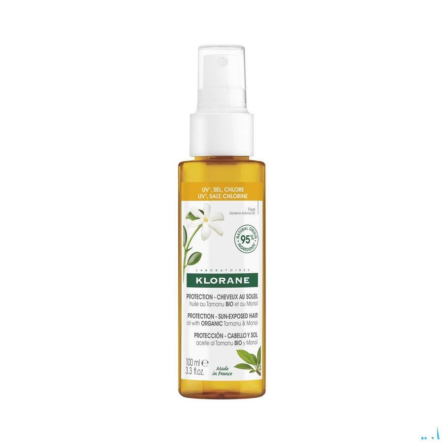 Klorane Capilaire Olie Tamanu&Monoi Bio 100 ml
