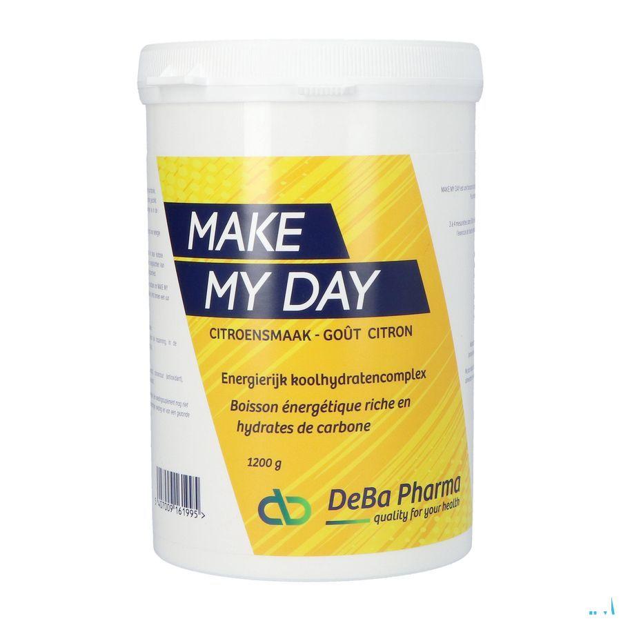 Make My Day Citroen Poeder Oplosbaar 1200 gr  -  Deba Pharma