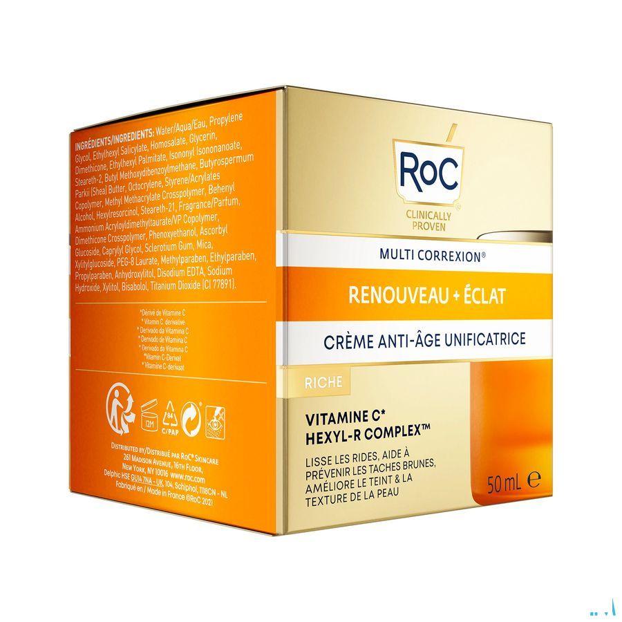 Roc Multi Correx.Revive+Glow A/Age Cr Rich Pot50 ml