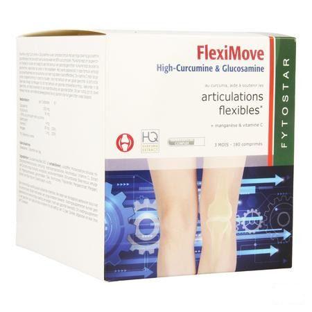 Fytostar Flexi Move Curcumine + Glucosam. Tabletten 180  -  Ocebio