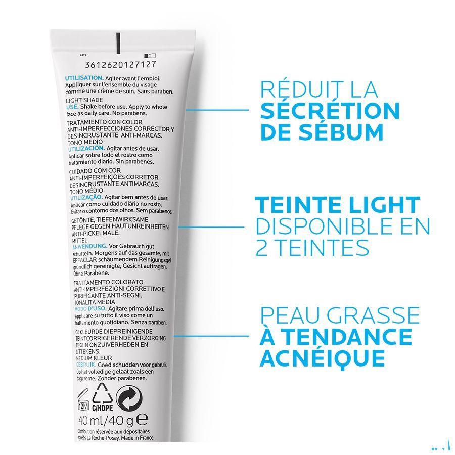 Effaclar Duo + Unifiant Light 40 ml  -  La Roche-Posay