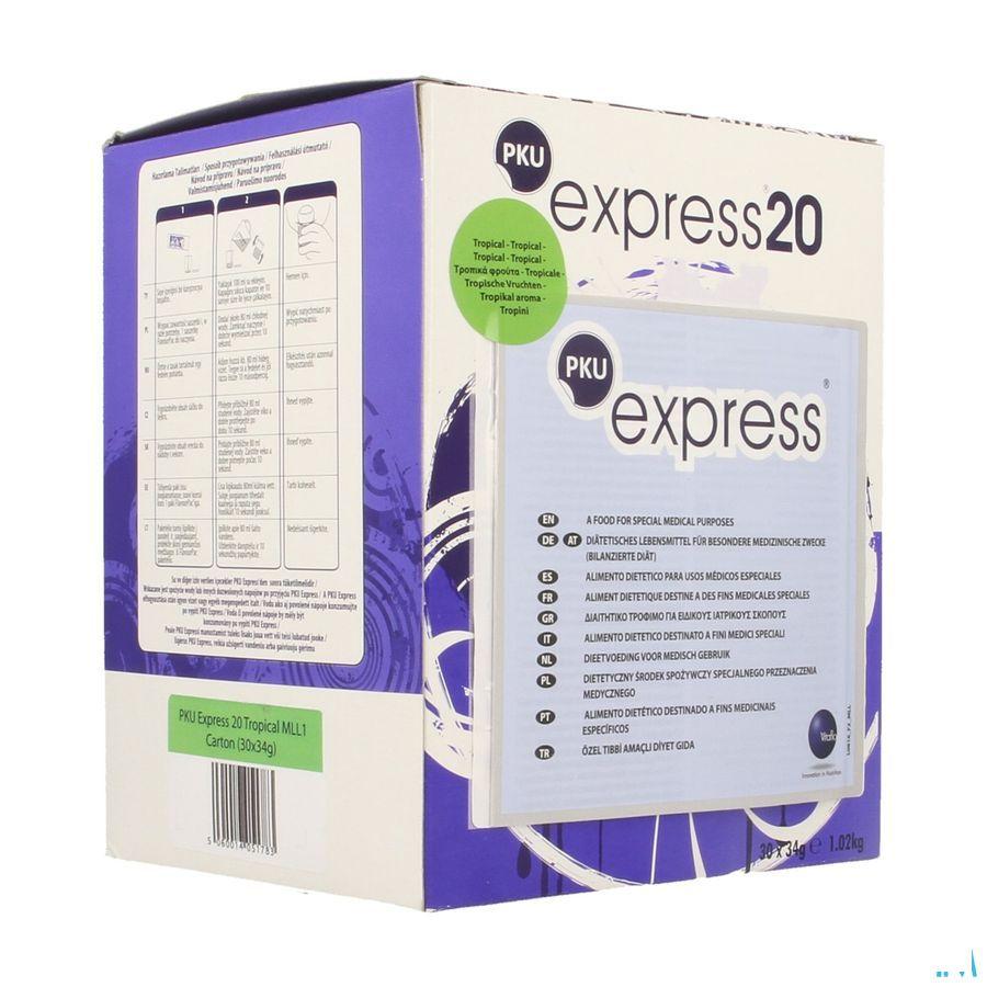 Pku Express 20 Tropical 30 X 34g 