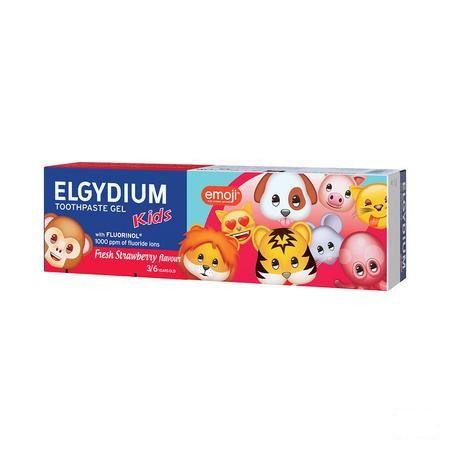 Elgydium Dentifrice Kids Emoji Fraise Givree 50 ml