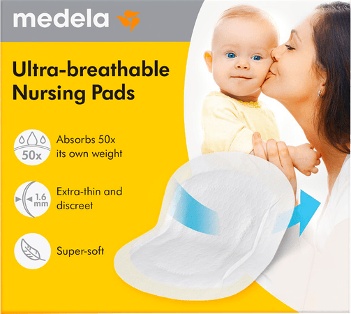 Medela Ultra Ademende Zoogkompressen 30