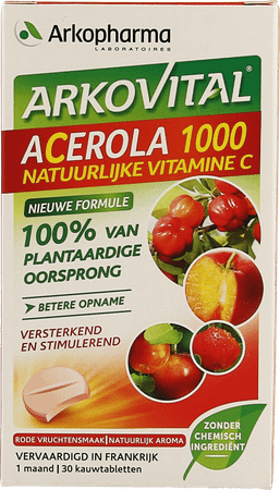 Arkovital Acerola 1000 Tube Tabletten 2x15  -  Arkopharma