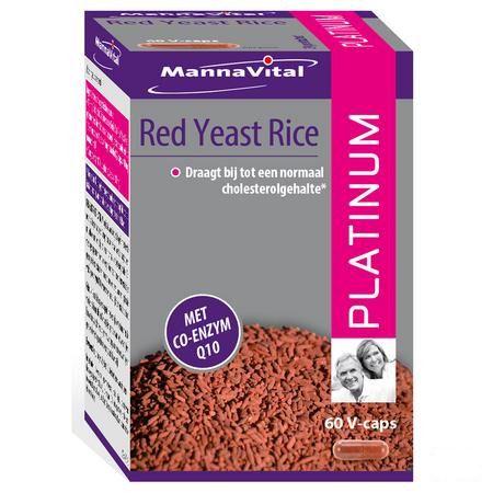 Mannavital Rode Rijst Gefermenteerd + co Enzyme Q10