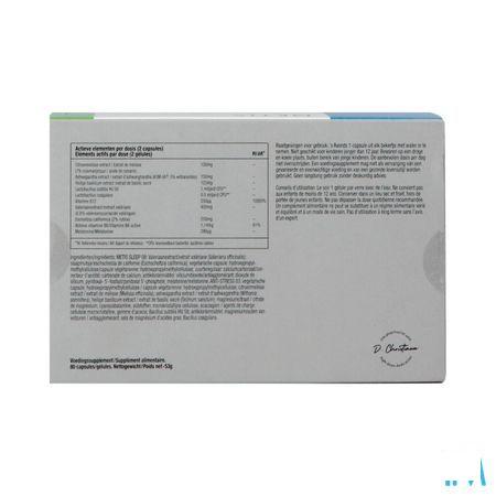 Metis Sleep 08  &  A/Stress 03 Duo V-Caps 30 x 2