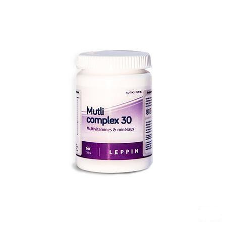 Leppin Multi 30 Multi Vitamines-mineraux Comprimes 60  -  Lepivits