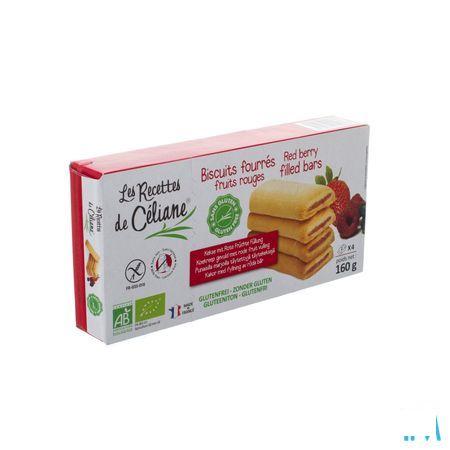 Celiane Koekreep Rode Fruitvulling Bio 160 gr 4587  -  Revogan
