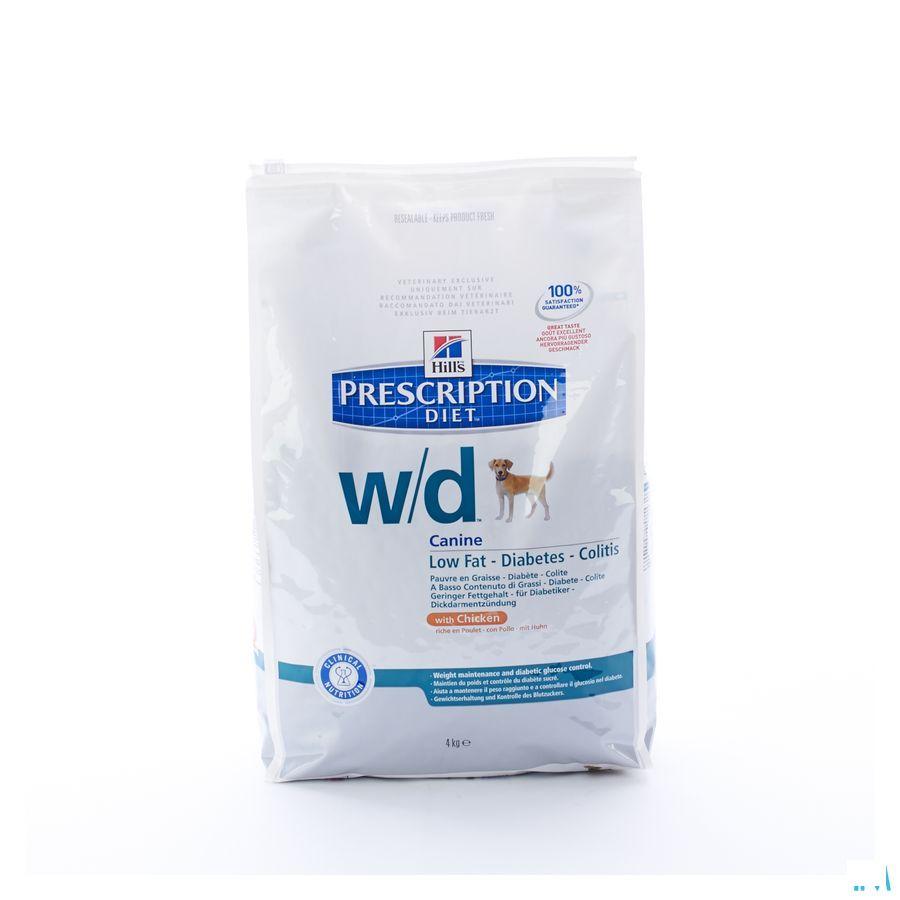 Hills Prescription diet Canine Wd 4kg 6658r 