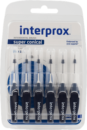 Interprox Super Conical Donkerblauw Interdent 6