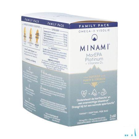 Minami Morepa Platinum + Vit D3 Caps 120  -  Nestle