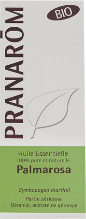 Palmarosa Bio Essentiele Olie 10 ml  -  Pranarom