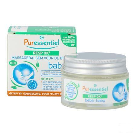 Puressentiel Ademhaling Massagebalsem Baby 30 ml  -  Puressentiel