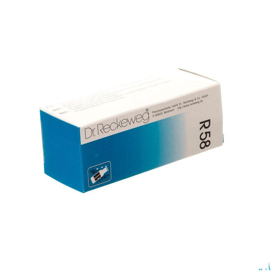 Reckeweg Dr. R58 Druppels 50 ml  -  Nut-Hom-Phyt