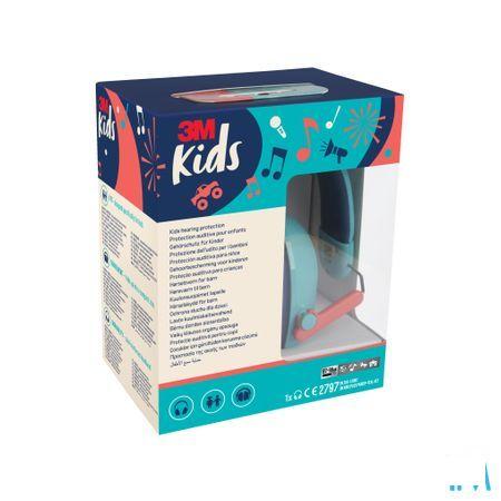 3M Kids Plus Gehoorbesch. Oorkap Kind Groenblauw